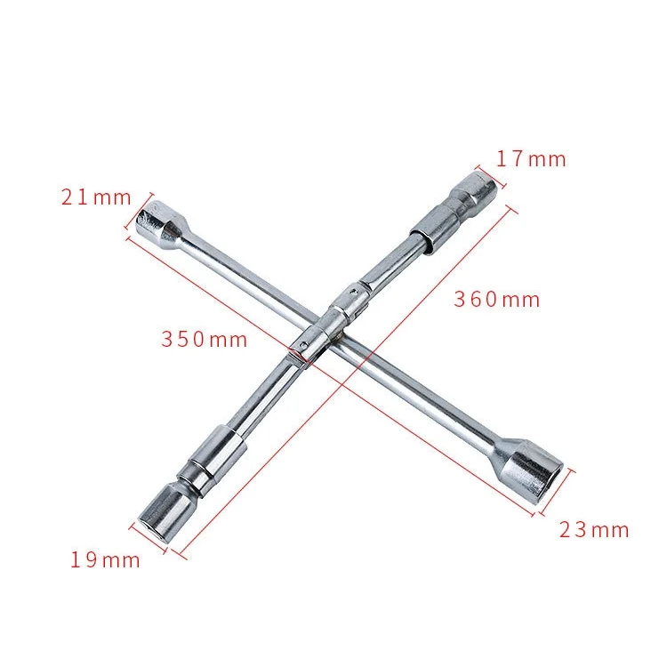 TBD0575803901_B2.webp 350mm Folding Cross Sleeve Car Tire Wrench - Image 3