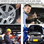 350mm Folding Cross Sleeve Car Tire Wrench - Image 7