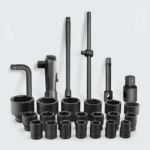 26 PCS / Set Hexagonal Heavy-Duty Socket Auto Repair Socket Wrench - Image 5