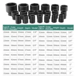 26 PCS / Set Hexagonal Heavy-Duty Socket Auto Repair Socket Wrench - Image 7