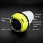 GOOFY DT-7107A Outdoor Solar USB Rechargeable Camping Light Portable Retractable Multifunctional LED Tent Light - Image 3