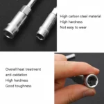 T-Wrench Car Assembly Repair Sleeve Wrench Hexagon Lengthening Socket - Image 4