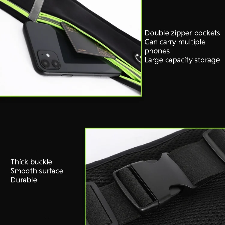TBD0576025001_B2.webp MF-008 Outdoor Sports Fitness Waterproof Waist Bag Phone Pocket, Style: - Image 3