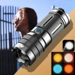 X3 RGB Atmosphere Zoom 4-Color Photography Fill-In Flashlight - Image 11