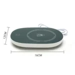 Constant Temperature Heating Smart Ceramic Coffee Cup Set - Image 2