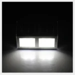 2 LEDs Solar Powered Light Sensor Control IP44 Waterproof LED Wall Lamp Outdoor Patio Yard Pathway Garden Stairs Step Night Security Lighting - Image 7