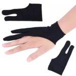 2 Finger Anti-fouling Drawing Glove for Graphics Drawing Tablet, Both for Right and Left Hand - Image 4