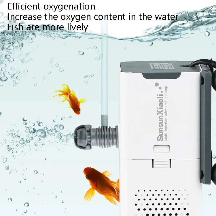 TBD0579130401_B3.webp SunsunXiaoli Fish Tank Water Pump Small 3 In 1 Aquarium Circulating Filter Circulation Pump, CN Plug - Image 4