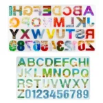 Alphanumeric Silicone Key Ring Bracelet Necklace Pendant Making Mold - Image 2