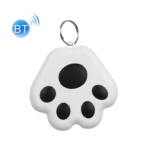 2 PCS HYC-09 Dog Paw Bluetooth Anti-Lost Device Pet Tracking Locator Keychain Smart Search Two-Way Alarm