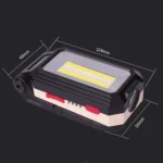 Glare Car Inspection Working Light USB Charging LED Folding Camping Lamp with Hook + Magnet - Image 8
