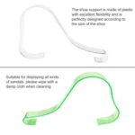 10 PCS Plastic Thickened Transparent Elastic Anti-Wrinkle Anti-Flat Shoe Rack Shoe Store Display Shoe Rack - Image 3