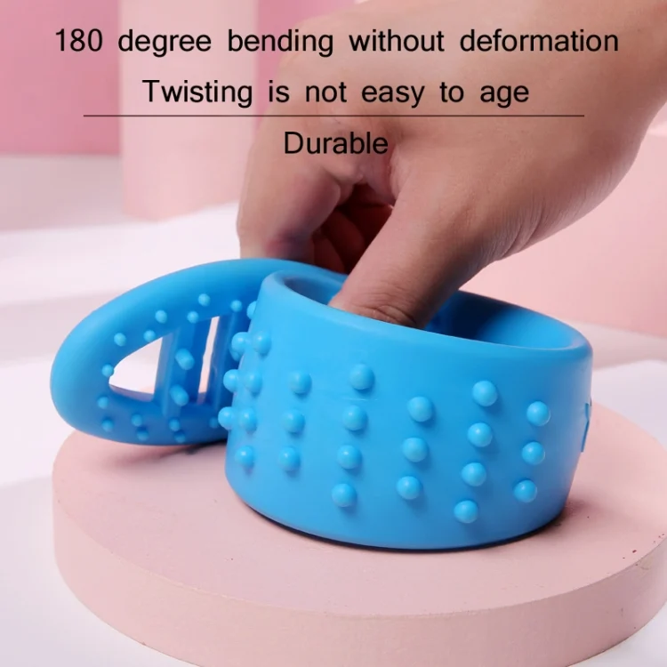 TBD0579759301_B4.webp Silicone Health Meridian Massage Fitness Massager Random Colour Delivery, Shape: First Generation 27cm - Image 5