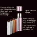 Children Student Insulation Water Cup Portable Mini Stainless Steel Insulation Cup, Specification: - Image 4