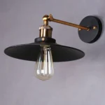 Antique Pure Copper Single-head Wall lamp Living Room Vintage Fashion Bar Lamp without Bulbs - Image 2