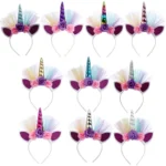 F006 Cartoon Headband Children Birthday Festival Party Hair Accessories - Image 2