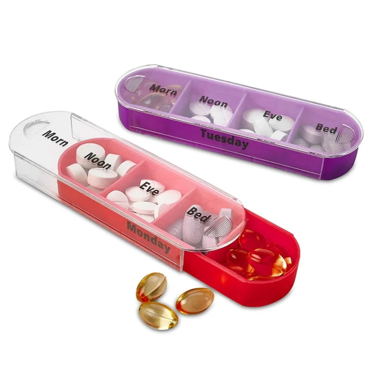 TBD0580566801_B2.webp One Week Use 28-Compartment Portable Drawer Type Moisture-Proof Medicine Box - Image 3