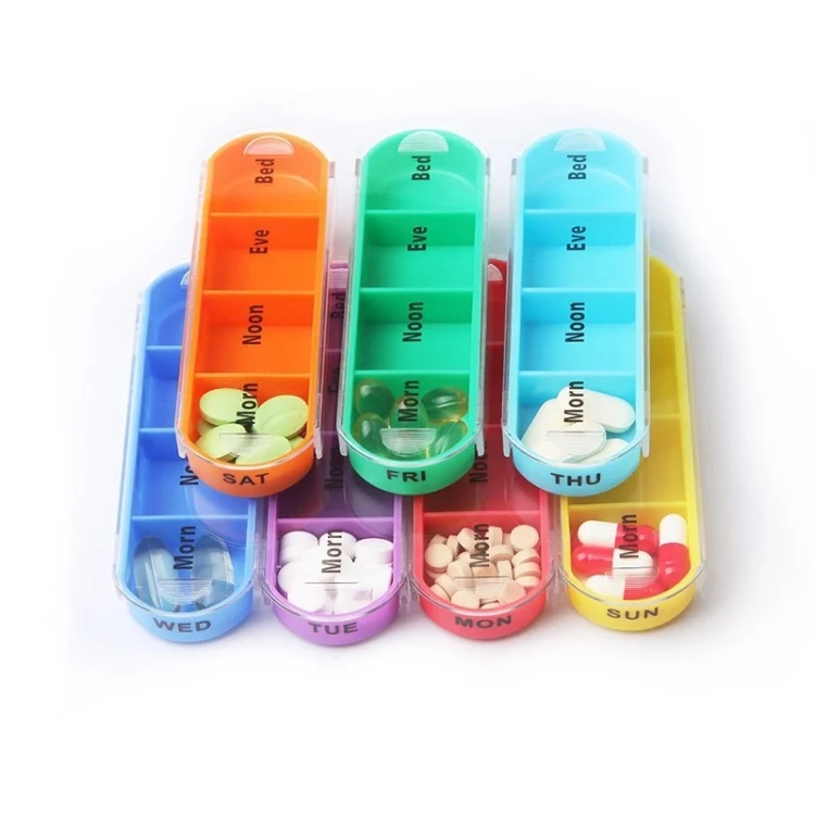 TBD0580566801_B3.webp One Week Use 28-Compartment Portable Drawer Type Moisture-Proof Medicine Box - Image 4
