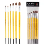 FANGAO Wolf Hao Oil Brush Set Watercolor Acrylic Art Painting Tools - Image 6