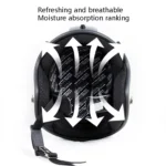MTTD1028 Riding Breathable Quick-Drying Absorb Sweat Sponge Pad Removable Motorcycle Helmet Pad - Image 5