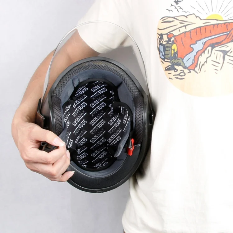 TBD0581405301_B6.webp MTTD1028 Riding Breathable Quick-Drying Absorb Sweat Sponge Pad Removable Motorcycle Helmet Pad - Image 7