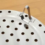 2 PCS Multifunctional Stainless Steel Three-leg Steamed Bun Steamed Rack - Image 5