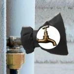 2 PCS Outdoor Terrace Winter Faucet Protective Cover Anti-icing Antifreeze Warm Cover