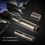 PGM YS005 Golf Umbrella Self-Contained Electric Fan Sunscreen Umbrella - Image 3