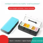 XM-ZY02 Intelligent Electronic Small Pill Box Separate Warehouse To Remind The Elderly To Take Medicine Regularly Portable Pill Box - Image 2