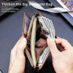 BUFF CAPTAIN 027 Men Short Anti-Theft Wallet Leather Multi-Card Thicken Wallet - Image 6