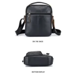 BUFF CAPTAIN 037 First-Layer Cowhide Messenger Bag Male Sports Soft Leather Shoulder Bag - Image 2