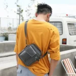 BUFF CAPTAIN 037 First-Layer Cowhide Messenger Bag Male Sports Soft Leather Shoulder Bag - Image 6