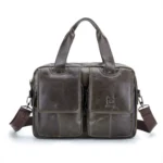 BUFF CAPTAIN 042 Men Leather Multi-Function Shoulder Messenger Bag First-Layer Cowhide Portable Briefcase - Image 7
