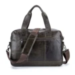 BUFF CAPTAIN 042 Men Leather Multi-Function Shoulder Messenger Bag First-Layer Cowhide Portable Briefcase - Image 3