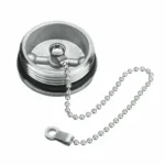 38mm Stainless Steel Boat Deck Fill Filler Replacement Cap + Chain Boat Replacement Accessories - Image 5