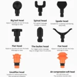 Y8-1 Fitness Massage Fascia Muscle Vibration Massager - Image 4