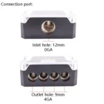 Car Audio Power Amplifier One Point Four Junction Box Hub Splitter - Image 4
