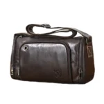BUFF CAPTAIN HKDJB--001 First-Layer Cowhide Shoulder Messenger Bag Sports Men Leather Bag
