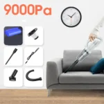 3 Section 11.1V + Drag Car Home High Suction Handheld Mute Wireless Vacuum Cleaner