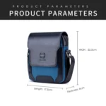 BUFF CAPTAIN 999 Men Leather Diagonal Bag First-Layer Cowhide Multi-Function Shoulder Bags - Image 3