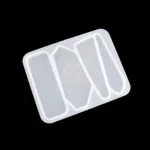 Hair Clip Mold DIY Crystal Epoxy Mold Homemade Personality Girl Hair Clip Mold