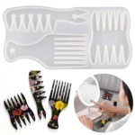 DIY Crystal Elastic Mold Comb Silicone Mold - Image 2