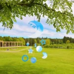 DIY Windbell Epoxy Mold Moon Pendant Wind Bell Hanging Set Mold, Style: - Image 2