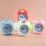 2 PCS Student Bed Small Alarm Clock Desk Alarm Clock - Image 2