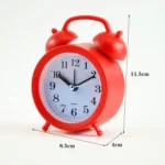 2 PCS Student Bed Small Alarm Clock Desk Alarm Clock - Image 3