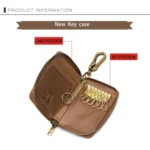 BUFF CAPTAIN 474 Multifunctional Leather Coin Purse Man Hanging Waist Door Anti-Brush Key Bag - Image 5