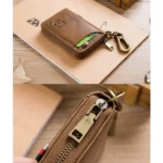 BUFF CAPTAIN 474 Multifunctional Leather Coin Purse Man Hanging Waist Door Anti-Brush Key Bag - Image 7