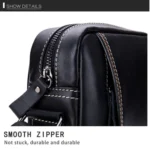 BUFF CAPTAIN 228 Men Leather Shoulder Bag First-Layer Cowhide Casual Mini Diagonal Bag - Image 3