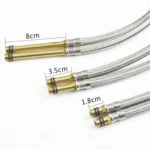 Weave Stainless Steel Flexible Plumbing Pipes Cold Hot Mixer Faucet Water Pipe Hoses High Pressure Inlet Pipe - Image 3