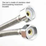 Weave Stainless Steel Flexible Plumbing Pipes Cold Hot Mixer Faucet Water Pipe Hoses High Pressure Inlet Pipe - Image 4